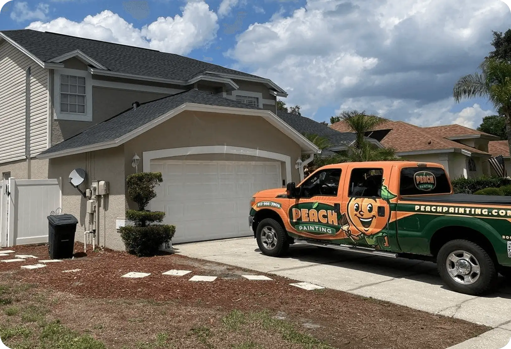 commercial painters tampa fl - Peach Painting -