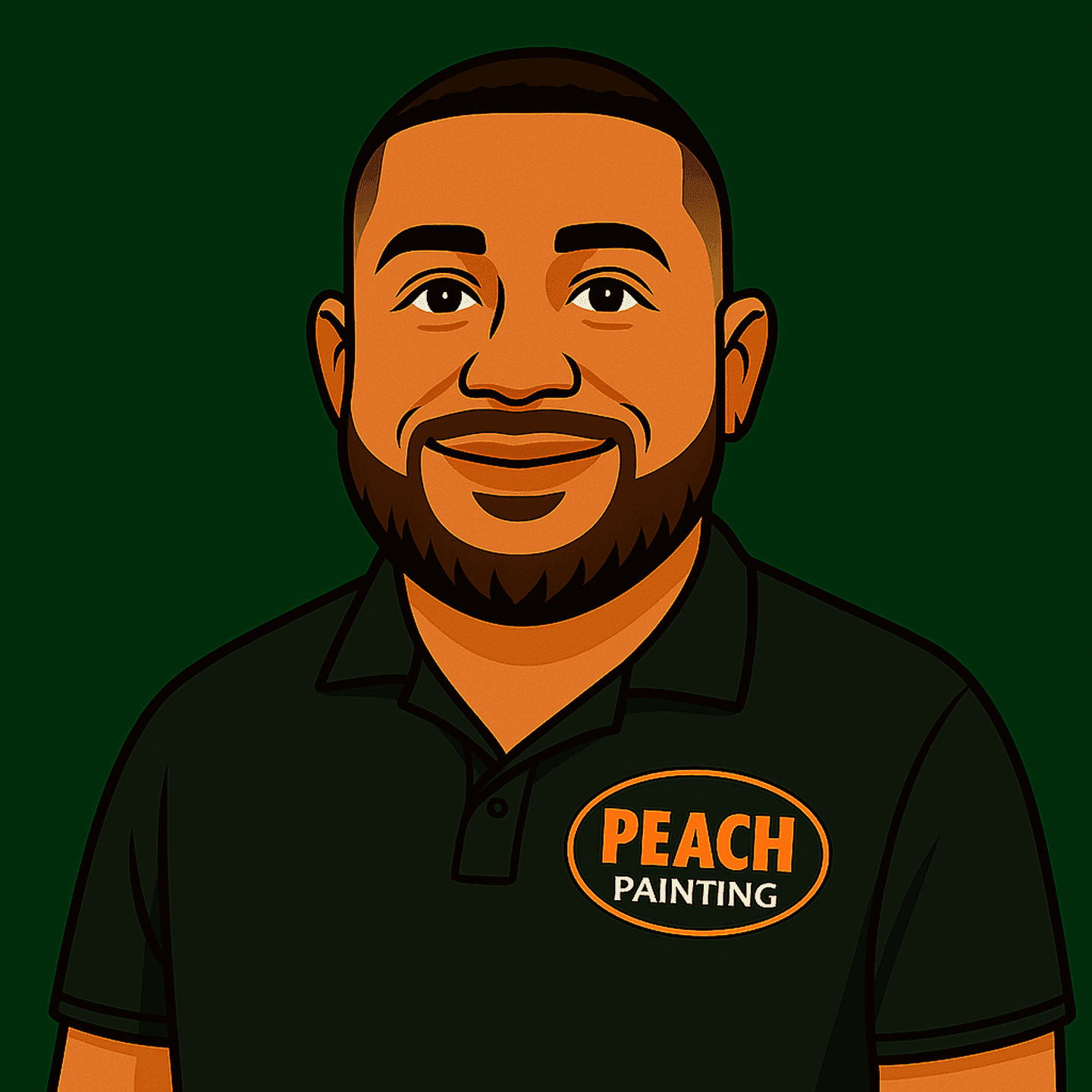 About - Peach Painting -